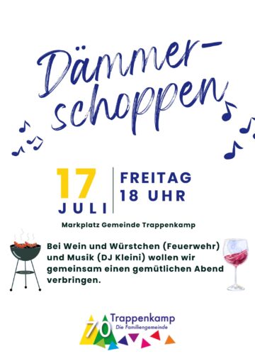 Plakat Dämmerschoppen
