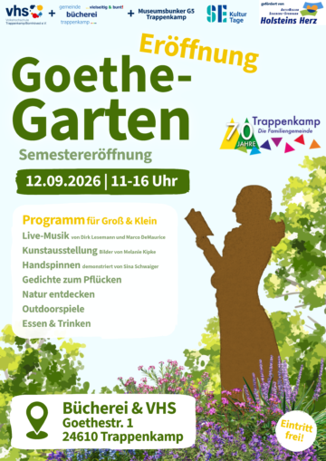 Plakat Goethegarten